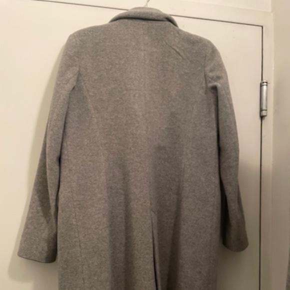 Closed Denim Brand - Grey Wool Coat - Picture 5 of 14